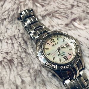 Seiko Women's Quartz Mother of Pearl Watch